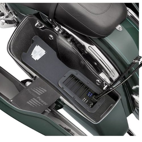 Motorcycle Audio by Precision Power Subwoofer Enclosure Saddlebag 1